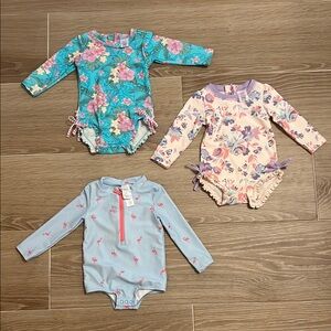 Ruffle Butts and Carters Rashguard